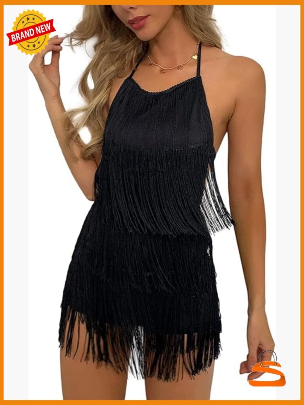 Sexy Backless Fringe Romper Jumpsuit Cowgirl Outfit